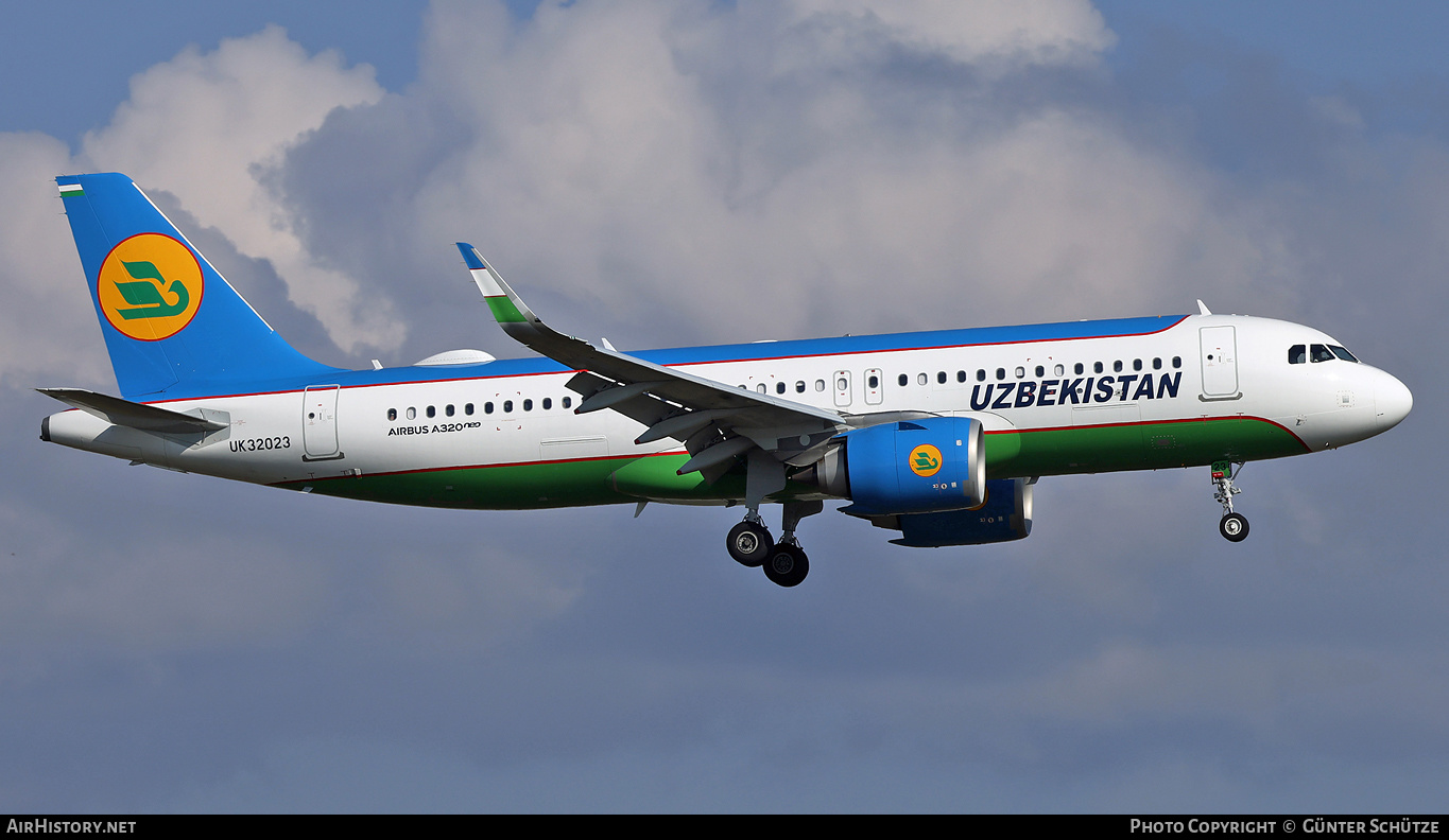 Aircraft Photo of UK32023 | Airbus A320-251N | Uzbekistan Airways | AirHistory.net #430730