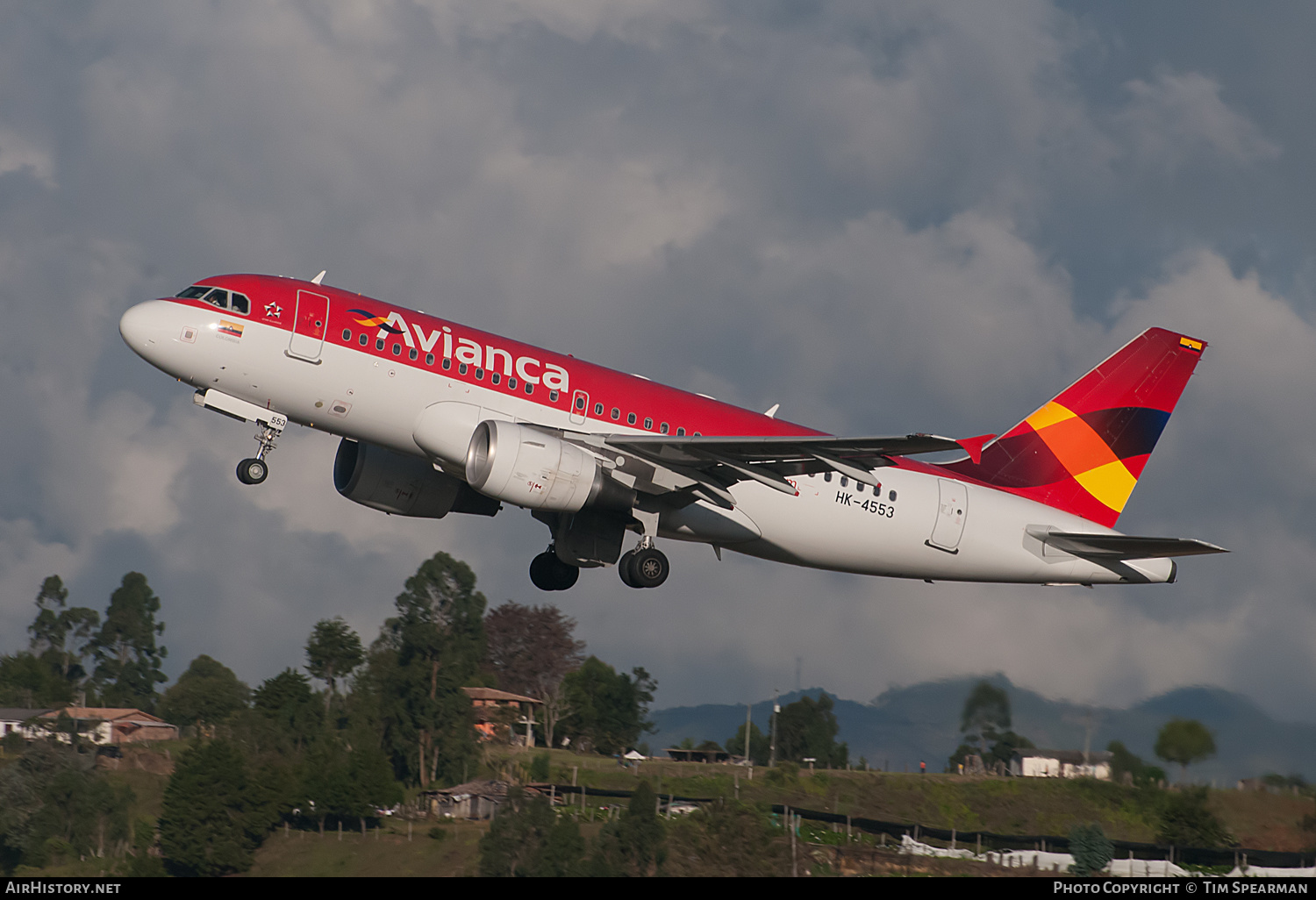 Aircraft Photo of HK-4553 | Airbus A319-115 | Avianca | AirHistory.net #430756