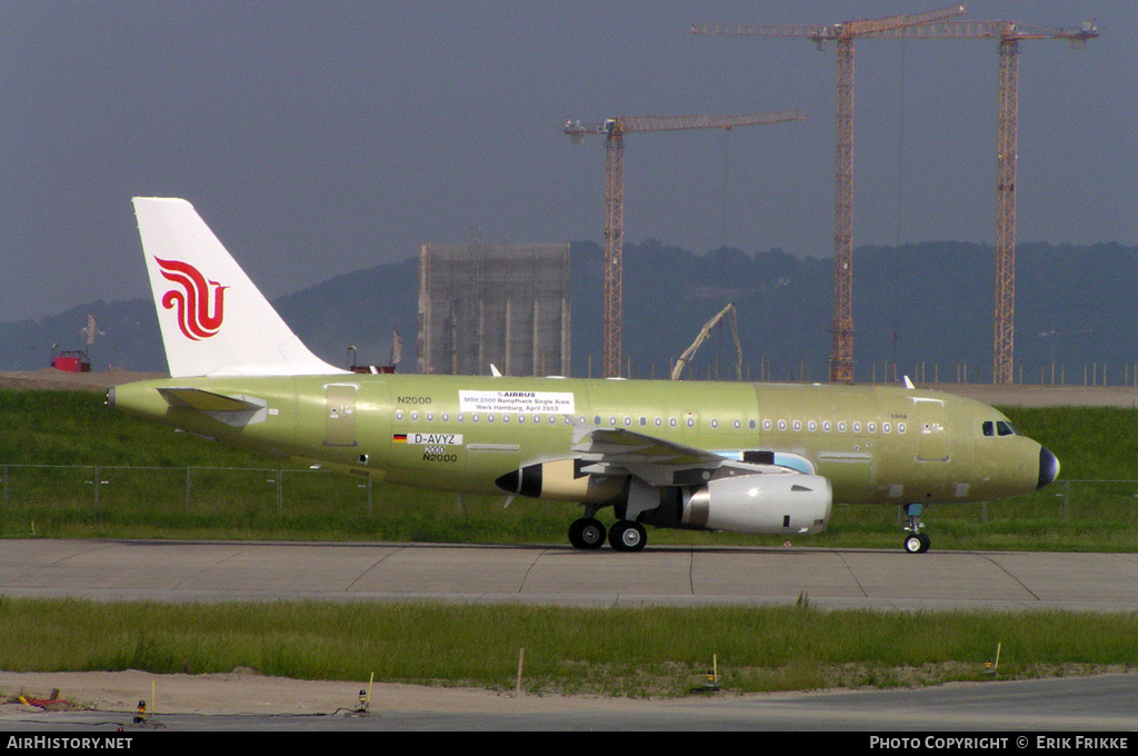 Aircraft Photo of D-AVYZ | Airbus A319-132 | Air China | AirHistory.net #430782