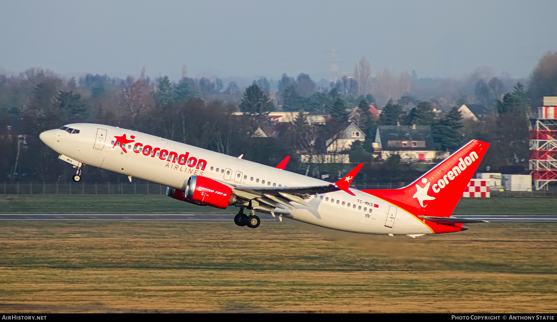 Aircraft Photo of TC-MKS | Boeing 737-8 Max 8 | Corendon Airlines | AirHistory.net #430797