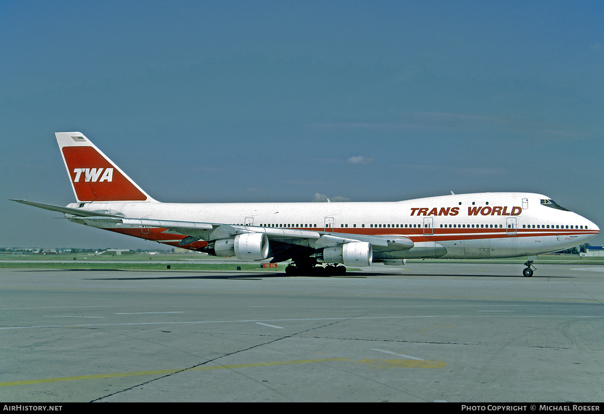 Aircraft Photo of N93119 | Boeing 747-131 | Trans World Airlines - TWA | AirHistory.net #430799