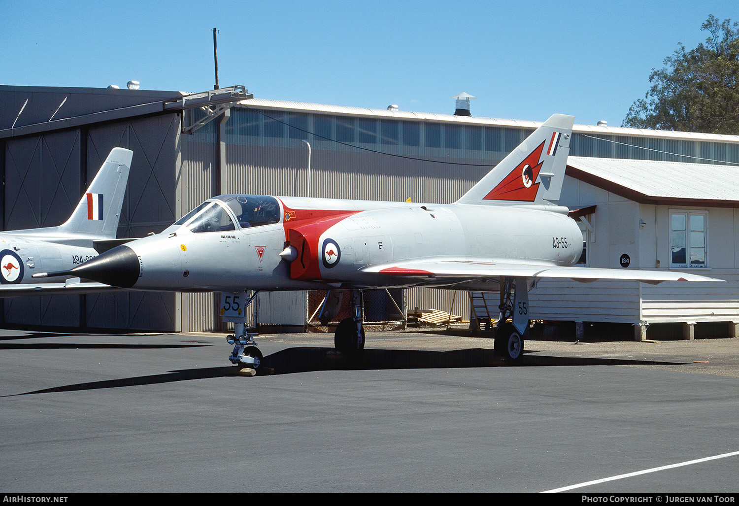 Aircraft Photo of A3-55 | Dassault Mirage IIIO(A) | Australia - Air Force | AirHistory.net #430813
