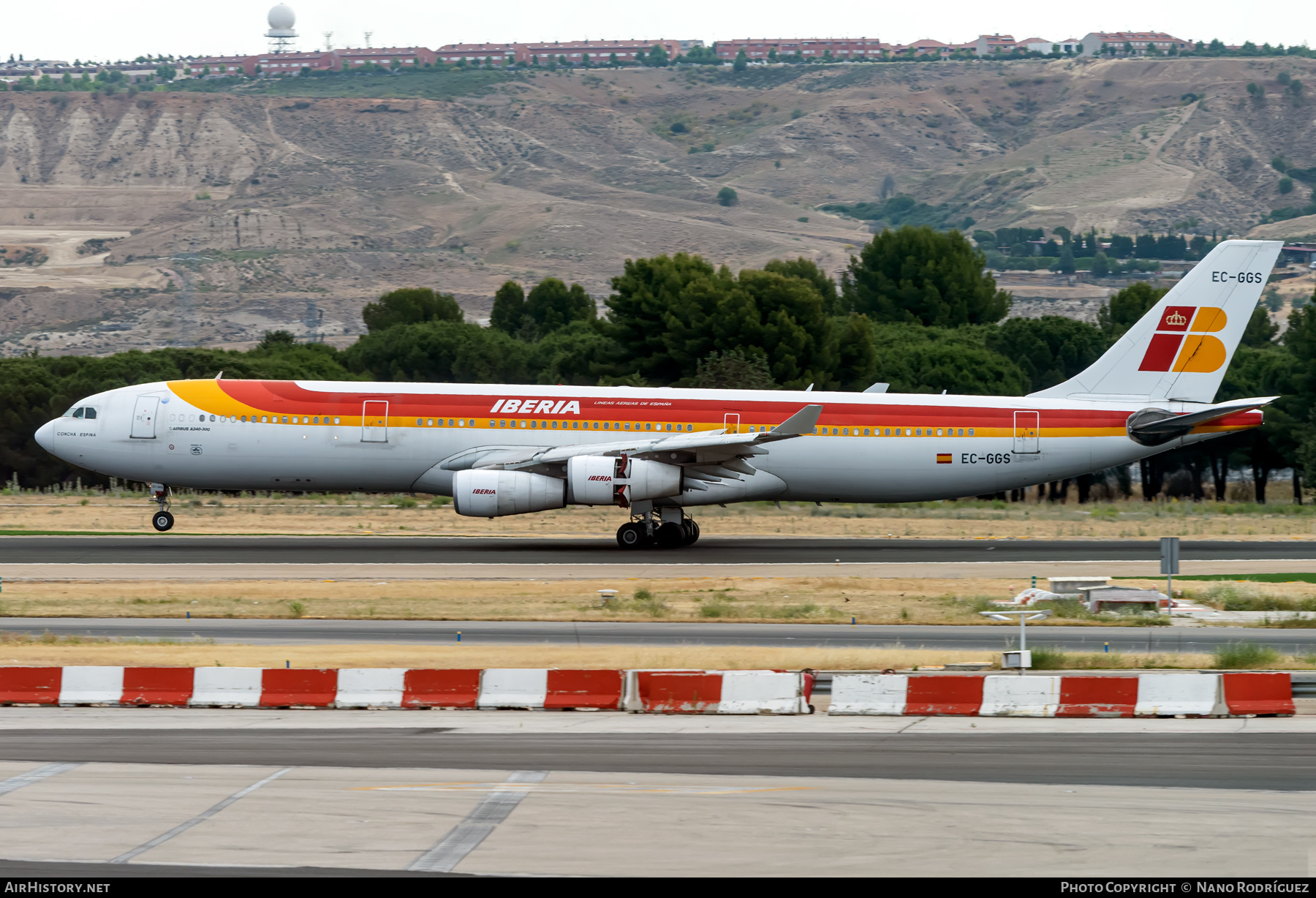 Aircraft Photo of EC-GGS | Airbus A340-313 | Iberia | AirHistory.net #430815