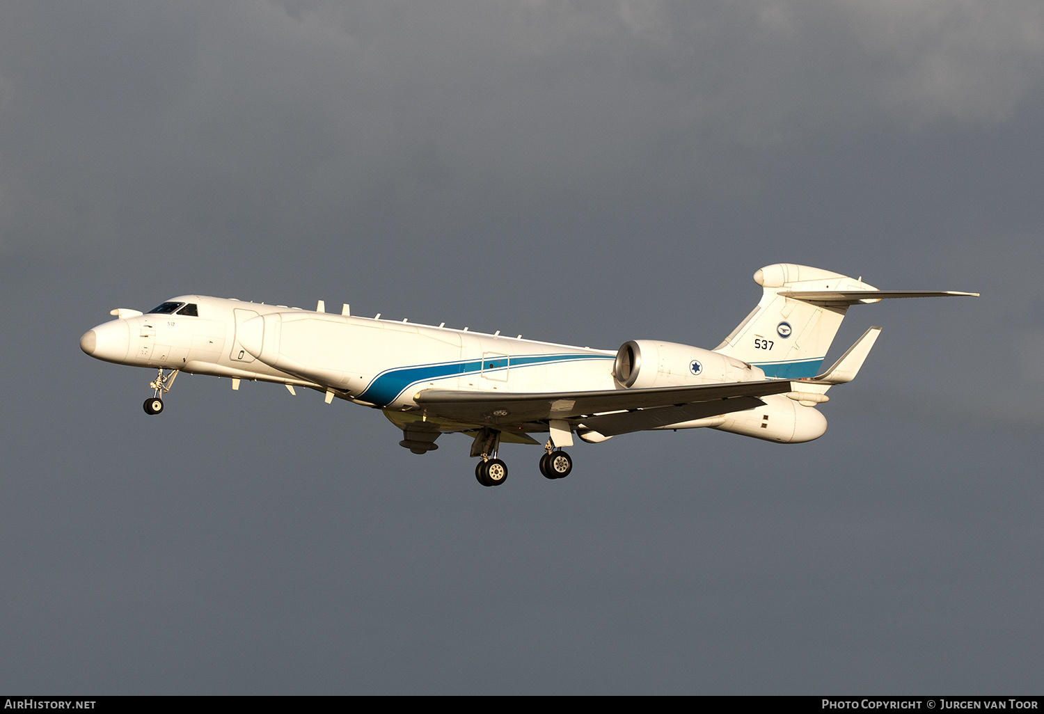 Aircraft Photo of 537 | Gulfstream Aerospace G-V-SP Gulfstream G550 Eitam | Israel - Air Force | AirHistory.net #430822