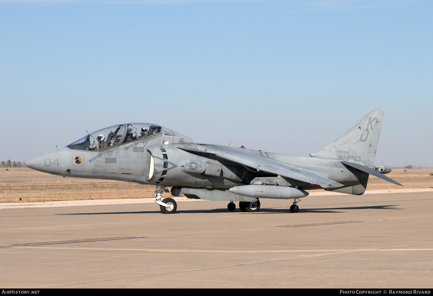 Aircraft Photo of 163186 | McDonnell Douglas AV-8B Harrier II | USA - Marines | AirHistory.net #430826