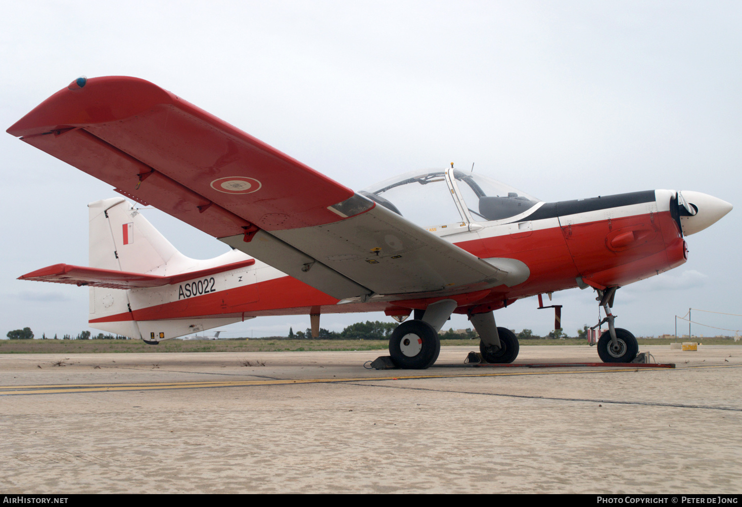 Aircraft Photo of AS0022 | Scottish Aviation Bulldog T1 | Malta - Air Force | AirHistory.net #430845