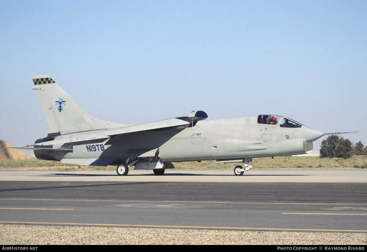 Aircraft Photo of N19TB | Vought F-8K Crusader | Thunderbird Aviation | AirHistory.net #430855