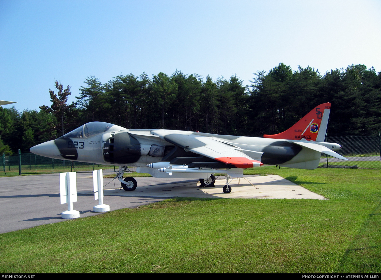 Aircraft Photo of 161396 | McDonnell Douglas AV-8B Harrier II | USA - Marines | AirHistory.net #430865
