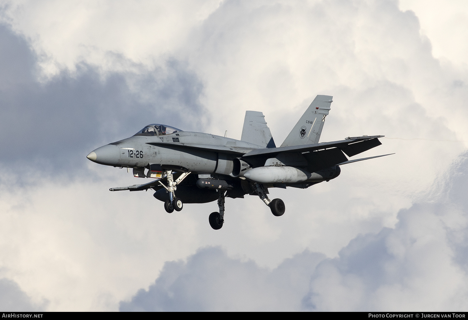 Aircraft Photo of C.15-68 | McDonnell Douglas EF-18M Hornet | Spain - Air Force | AirHistory.net #430866