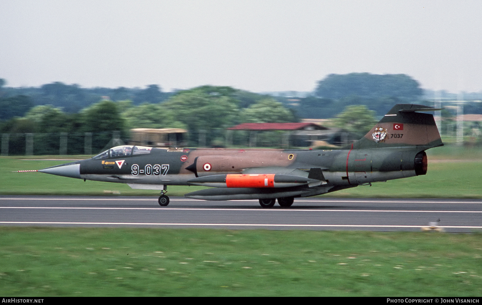 Aircraft Photo of 7037 | Lockheed F-104G Starfighter | Turkey - Air Force | AirHistory.net #430887