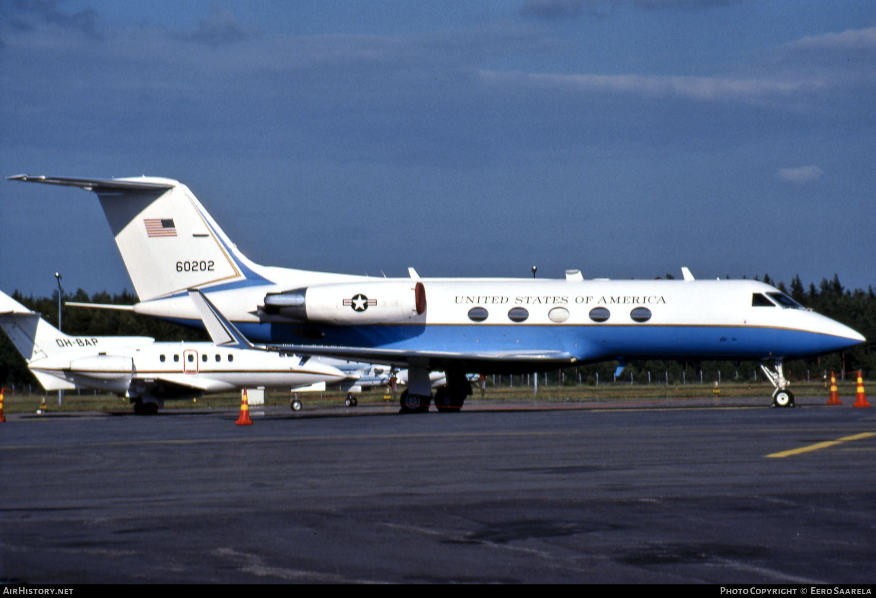 Aircraft Photo of 86-0202 / 60202 | Gulfstream Aerospace C-20B Gulfstream III (G-1159A) | USA - Air Force | AirHistory.net #430944
