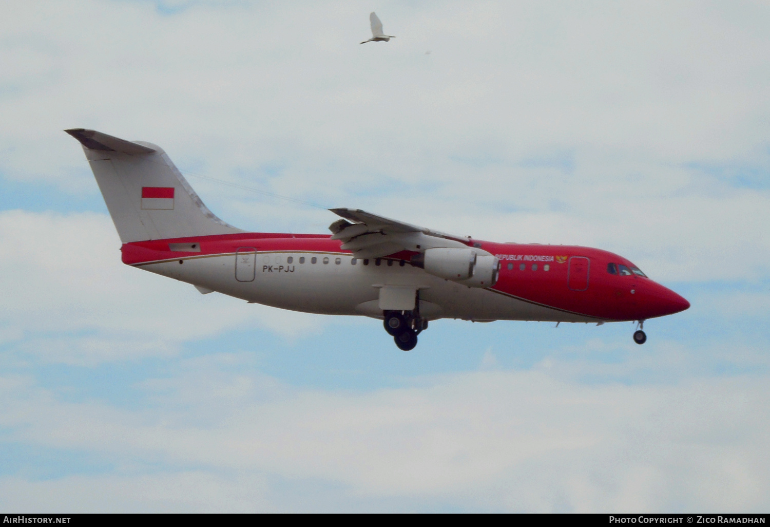 Aircraft Photo of PK-PJJ | BAE Systems Avro 146-RJ85 | Republik Indonesia | AirHistory.net #430982