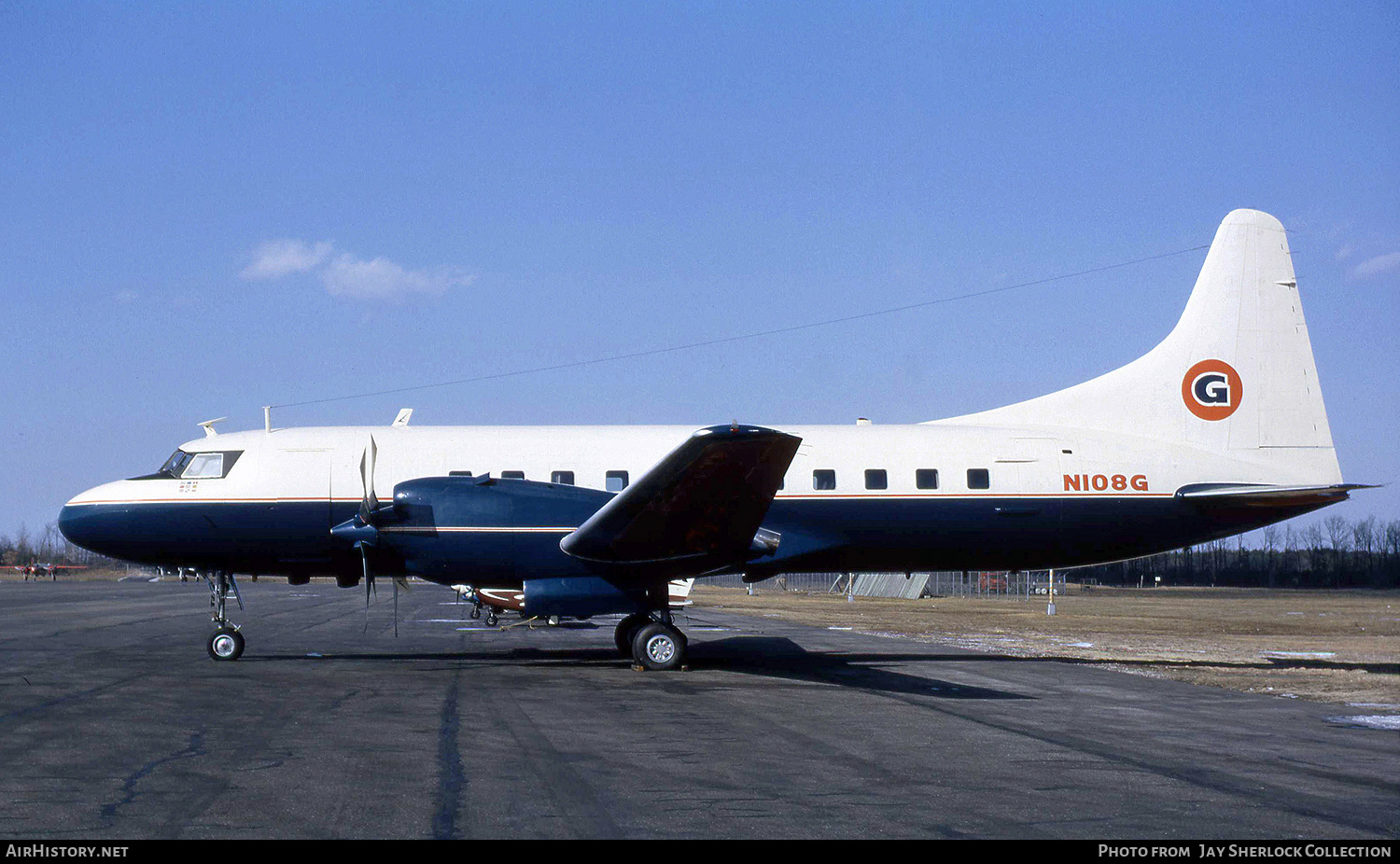 Aircraft Photo of N108G | Convair 580 | Gulf Oil | AirHistory.net #430988