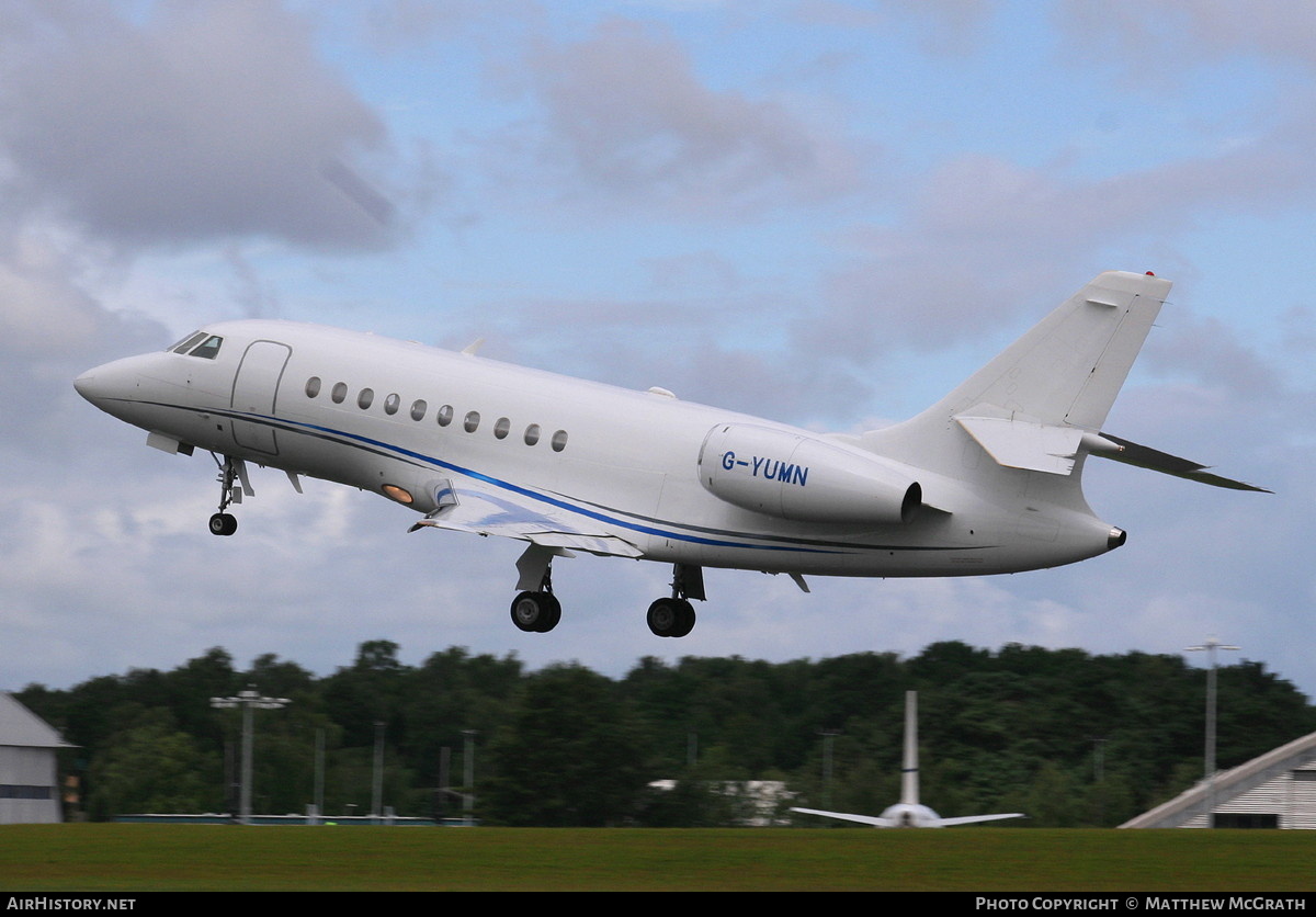 Aircraft Photo of G-YUMN | Dassault Falcon 2000 | AirHistory.net #431008