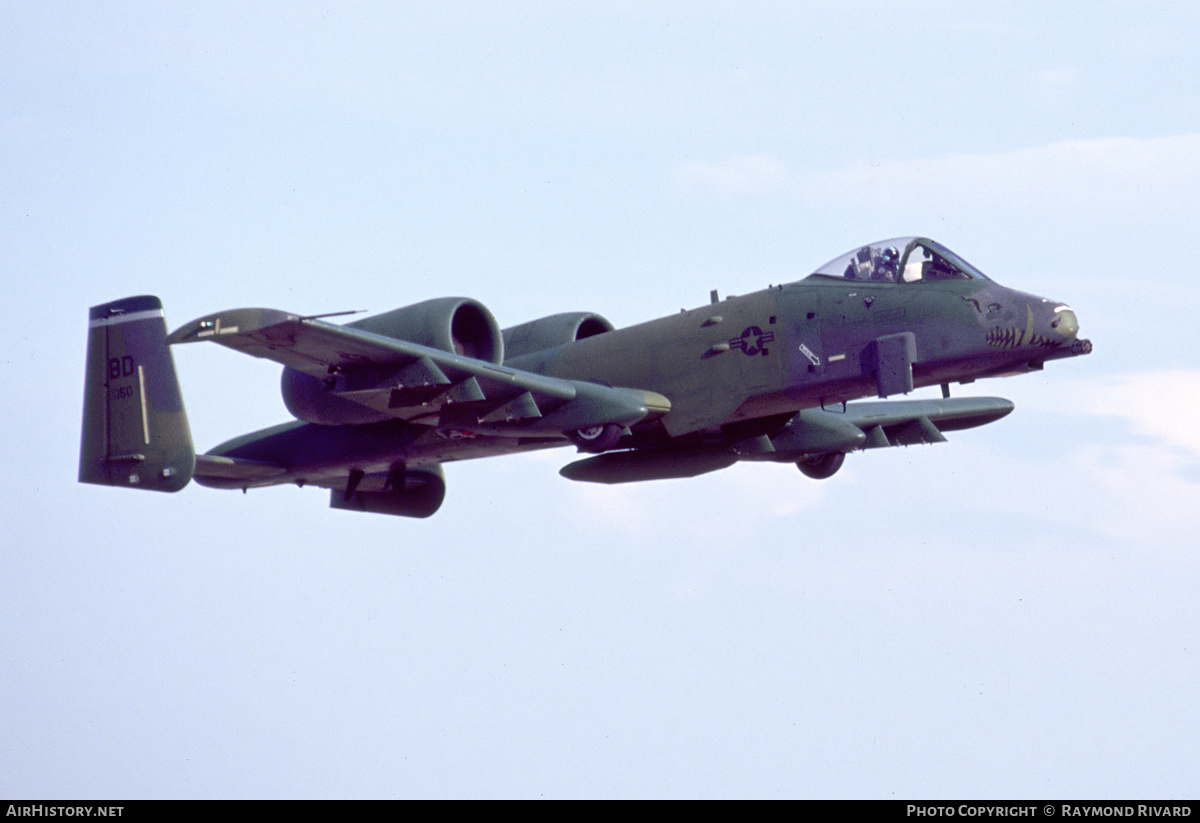 Aircraft Photo of 79-0150 | Fairchild A-10A Thunderbolt II | USA - Air Force | AirHistory.net #431013