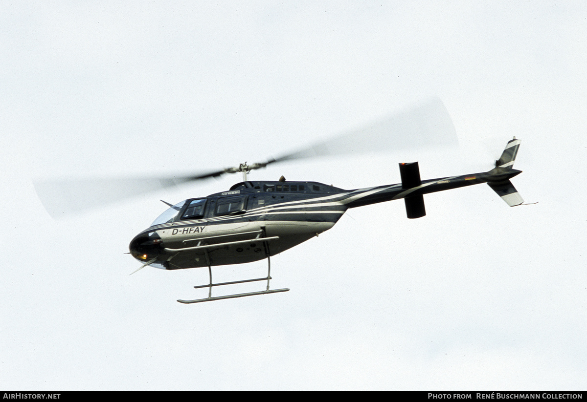 Aircraft Photo of D-HFAY | Bell 206B-3 JetRanger III | Heidelberg Helikopters | AirHistory.net #431015