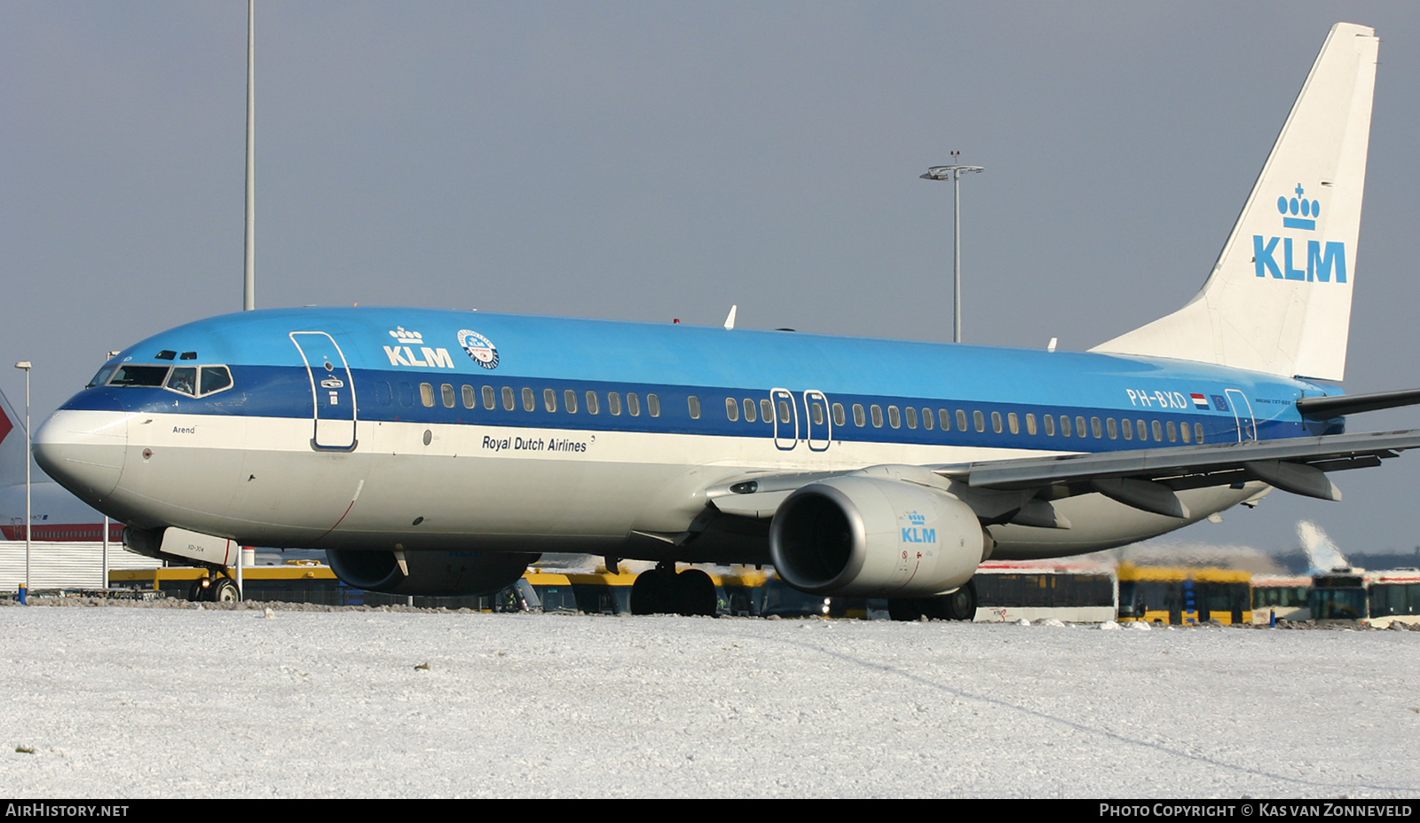 Aircraft Photo of PH-BXD | Boeing 737-8K2 | KLM - Royal Dutch Airlines | AirHistory.net #431047