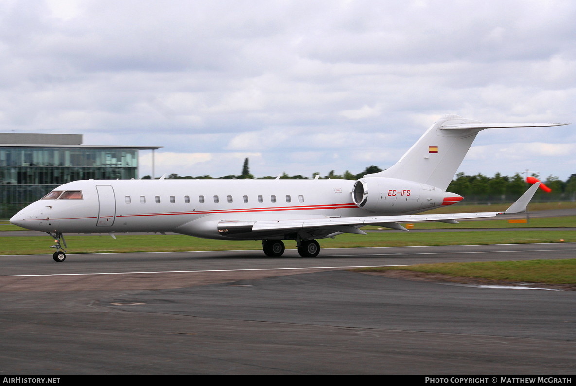 Aircraft Photo of EC-IFS | Bombardier Global Express (BD-700-1A10) | AirHistory.net #431054