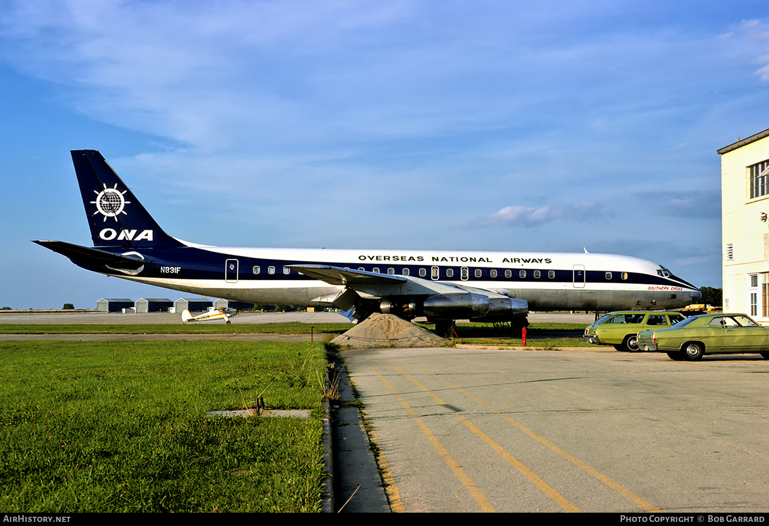 Aircraft Photo of N831F | Douglas DC-8-32 | Overseas National Airways - ONA | AirHistory.net #431074