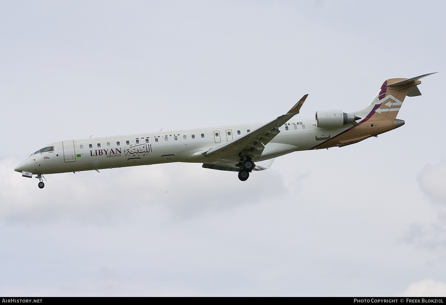 Aircraft Photo of 5A-LAD | Bombardier CRJ-900 (CL-600-2D24) | Libyan Airlines | AirHistory.net #431076