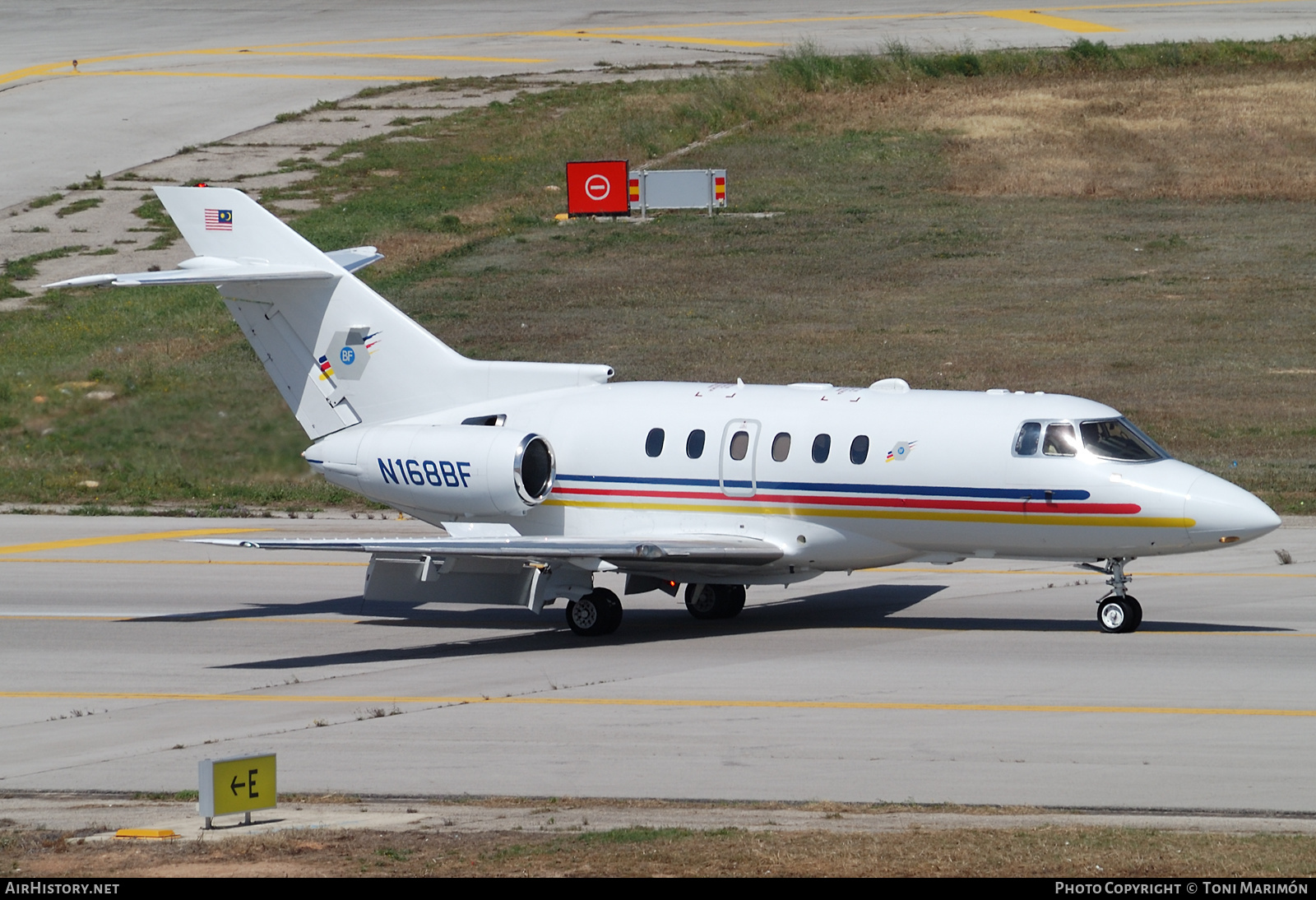 Aircraft Photo of N168BF | Raytheon Hawker 800XP | Business Focus | AirHistory.net #431078
