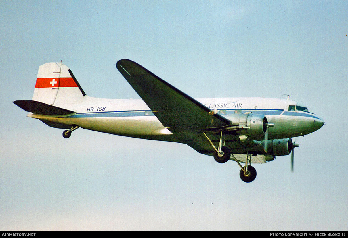 Aircraft Photo of HB-ISB | Douglas C-47 Skytrain | Classic Air | AirHistory.net #431082