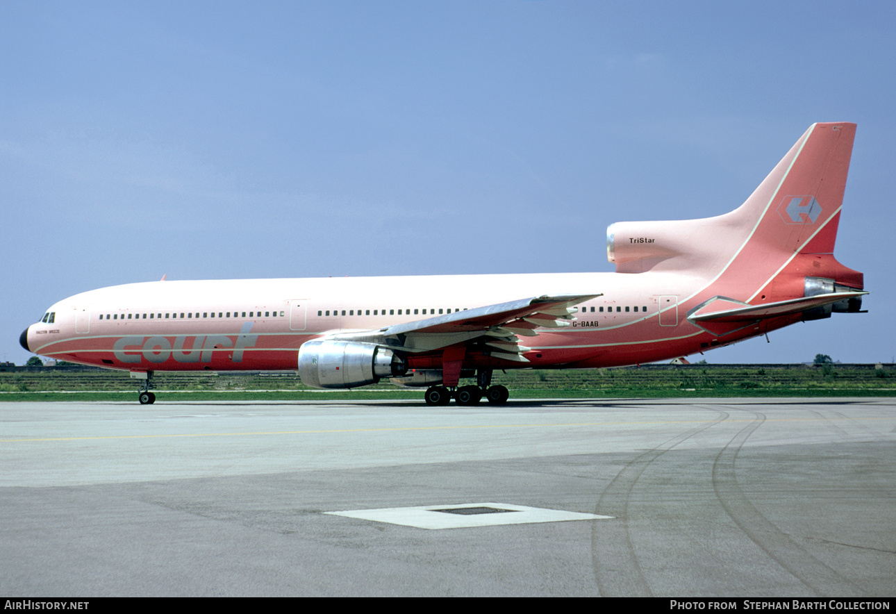 Aircraft Photo of G-BAAB | Lockheed L-1011-385-1 TriStar 1 | Court Line | AirHistory.net #431089