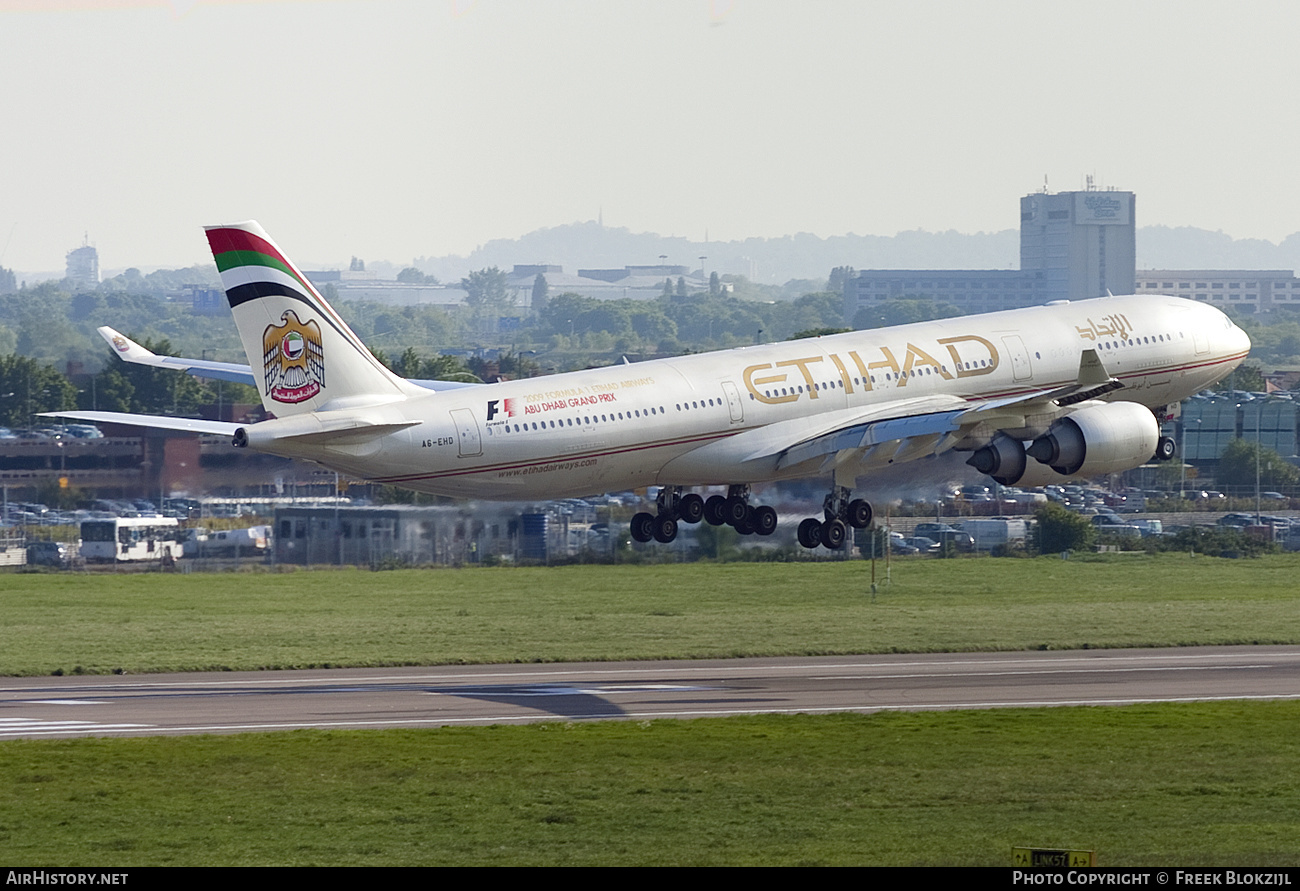 Aircraft Photo of A6-EHD | Airbus A340-541 | Etihad Airways | AirHistory.net #431094