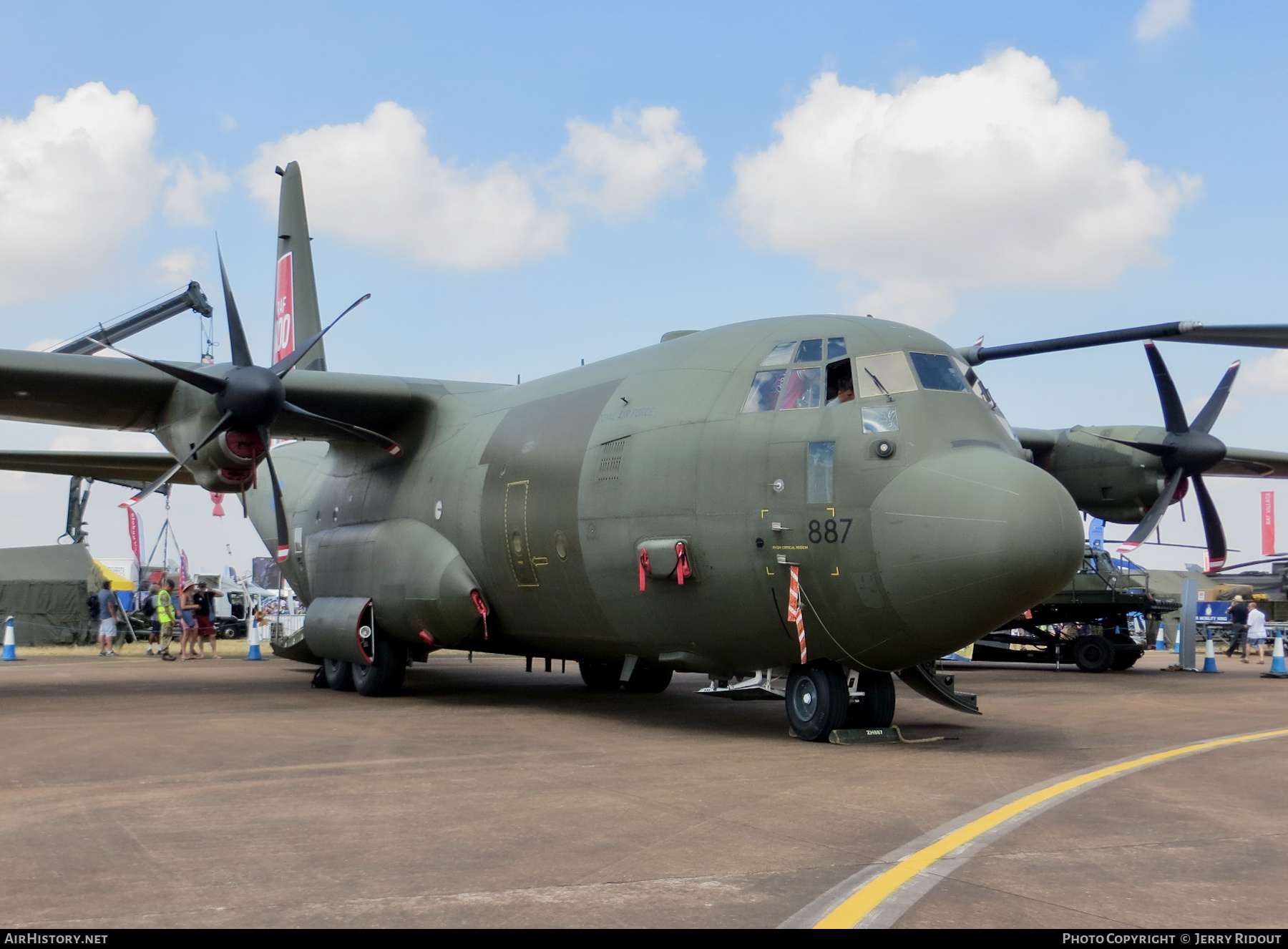Aircraft Photo of ZH887 | Lockheed Martin C-130J Hercules C5 | UK - Air Force | AirHistory.net #431109