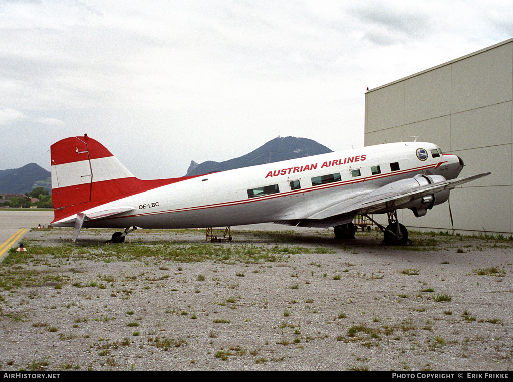 Aircraft Photo of OE-LBC | Douglas C-47A Skytrain | Austrian Airlines | AirHistory.net #431110