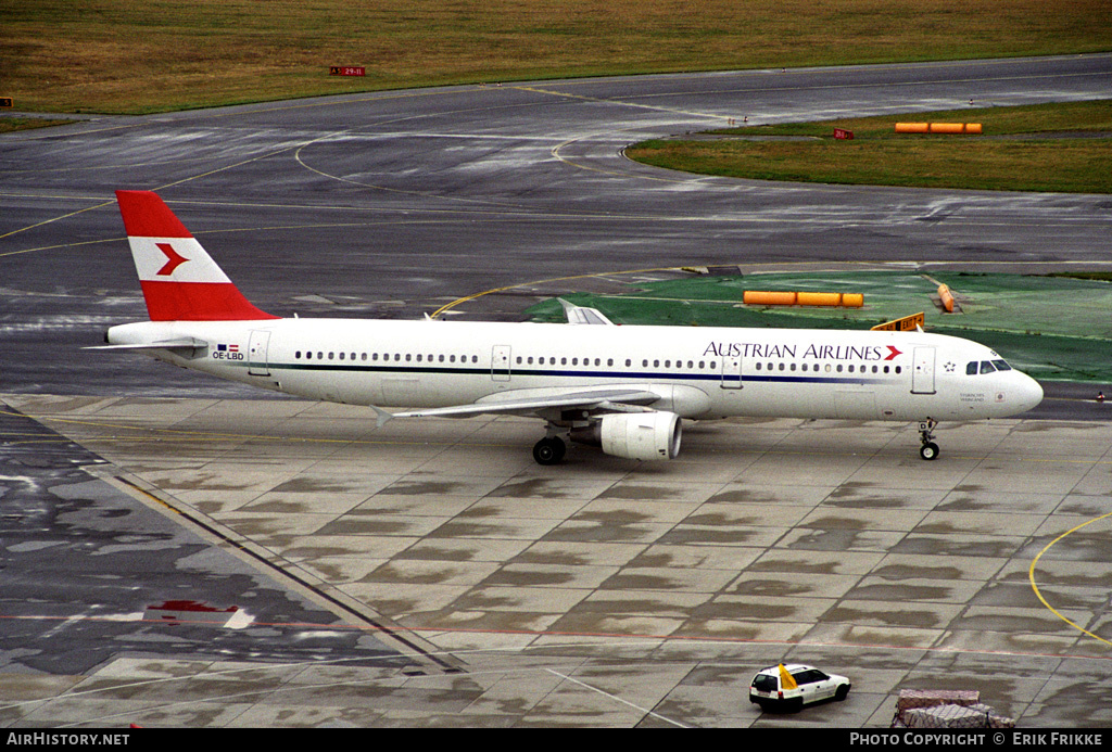 Aircraft Photo of OE-LBD | Airbus A321-211 | Austrian Airlines | AirHistory.net #431111