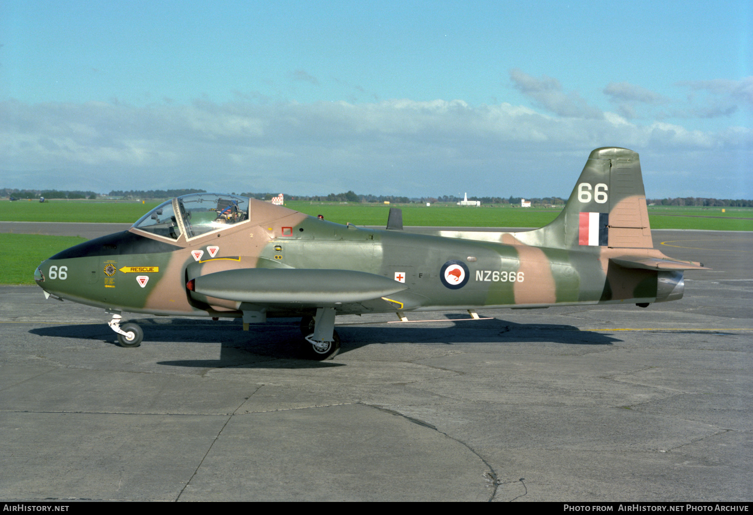 Aircraft Photo of NZ6366 | BAC 167 Strikemaster Mk88 | New Zealand - Air Force | AirHistory.net #431118