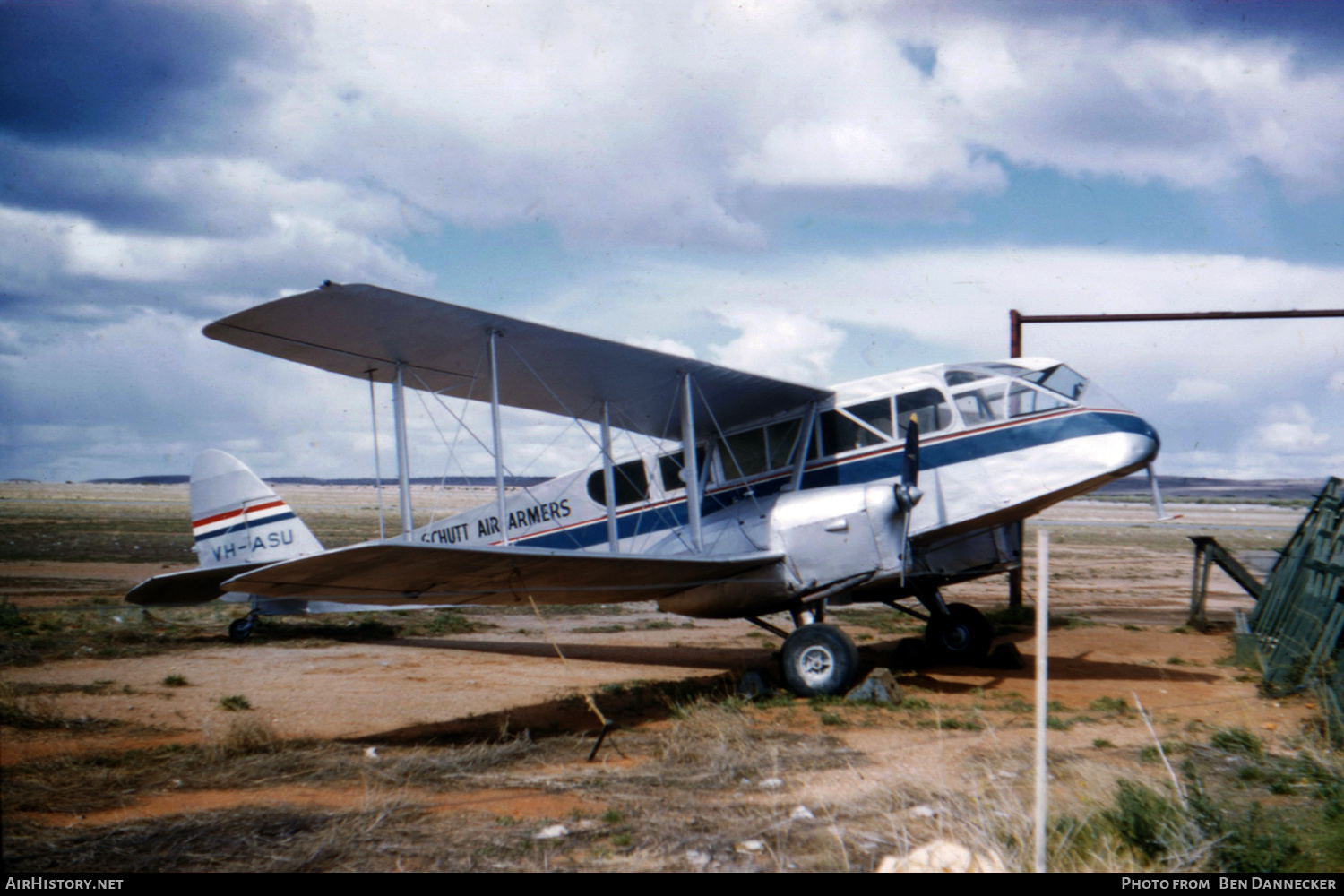 Aircraft Photo of VH-ASU | De Havilland D.H. 84A Dragon 3 | Schutt Airfarmers | AirHistory.net #431119