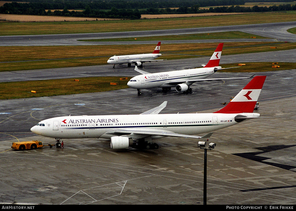 Aircraft Photo of OE-LAP | Airbus A330-223 | Austrian Airlines | AirHistory.net #431127