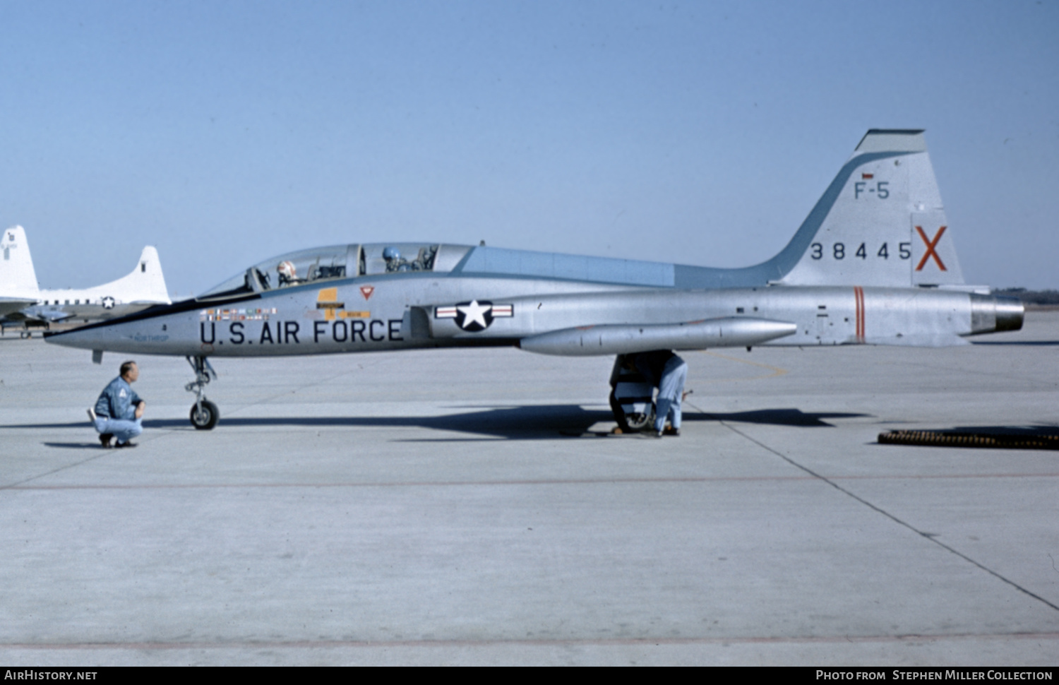 Aircraft Photo of 63-8445 / 38445 | Northrop F-5B Freedom Fighter | USA - Air Force | AirHistory.net #431151