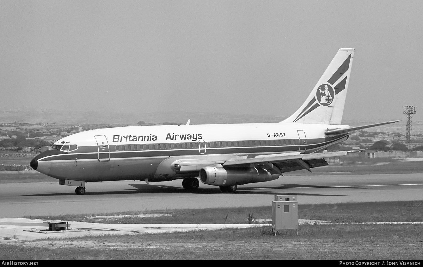 Aircraft Photo of G-AWSY | Boeing 737-204 | Britannia Airways | AirHistory.net #431154
