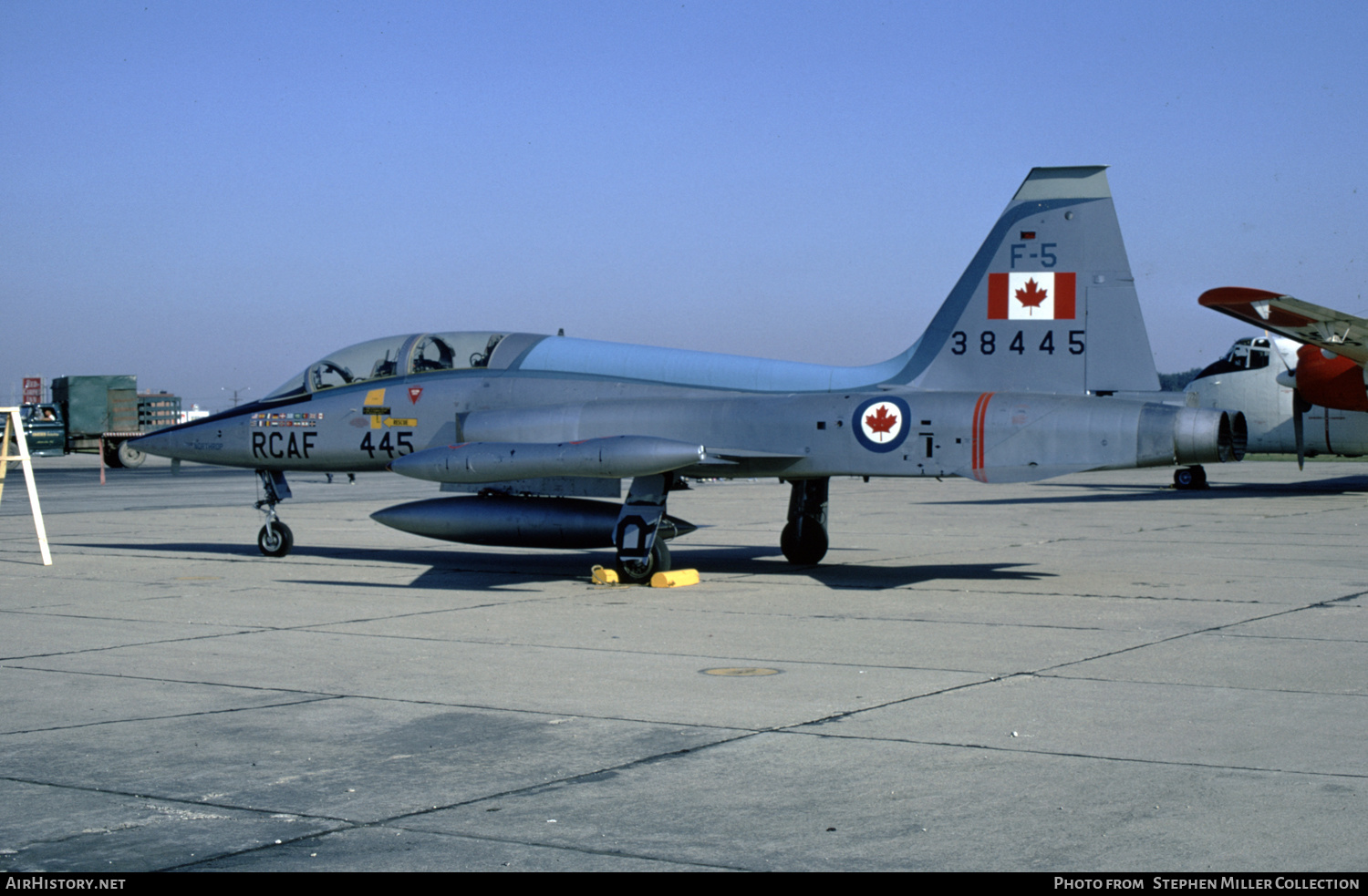 Aircraft Photo of 63-8445 / 38445 | Northrop F-5B Freedom Fighter | USA - Air Force | Canada - Air Force | AirHistory.net #431155