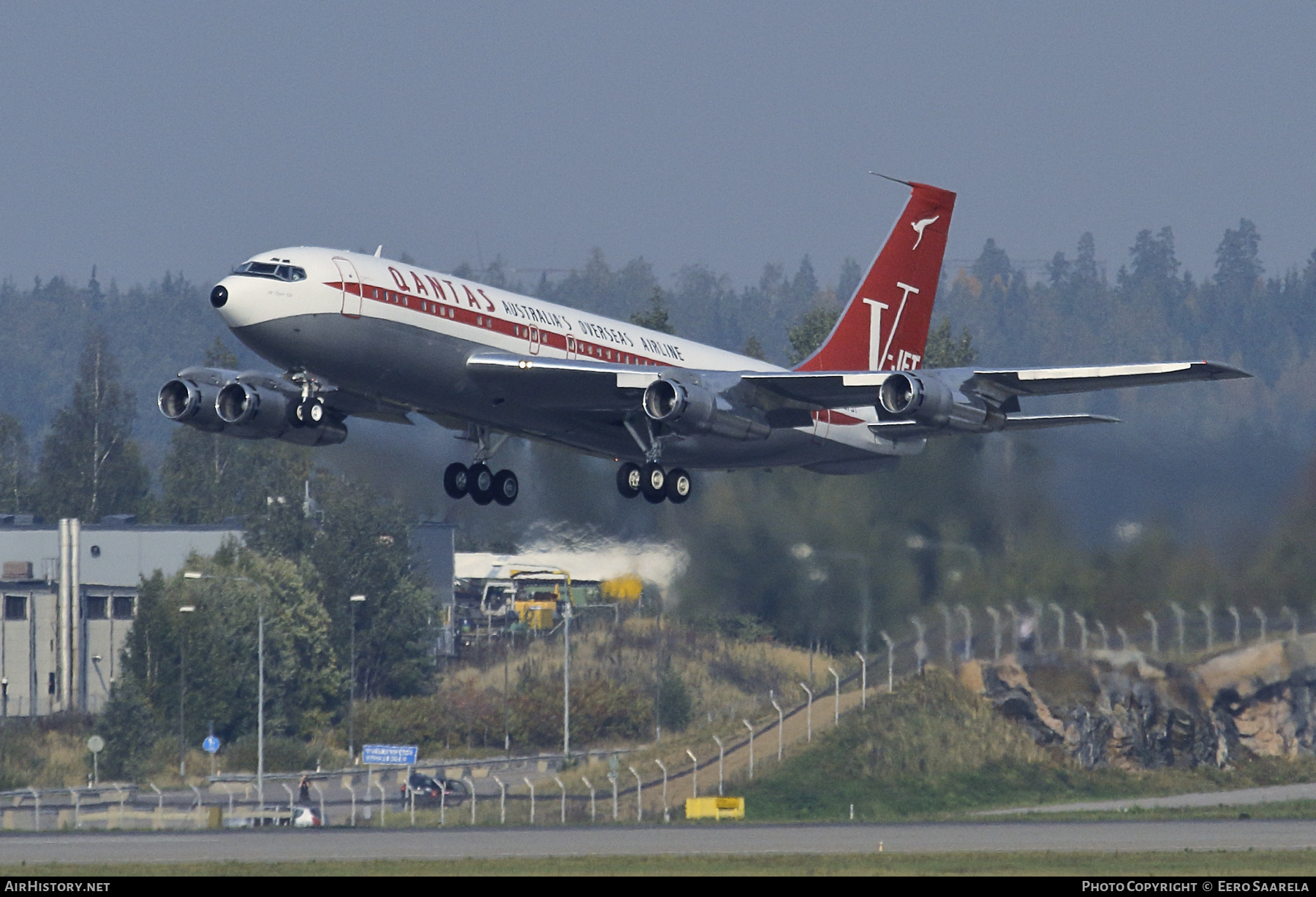 Aircraft Photo of N707JT | Boeing 707-138B | Qantas | AirHistory.net #431160