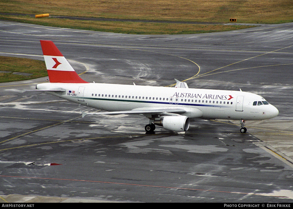 Aircraft Photo of OE-LBU | Airbus A320-214 | Austrian Airlines | AirHistory.net #431161