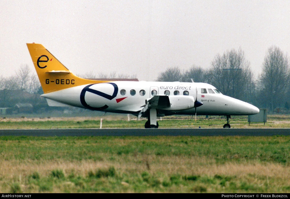 Aircraft Photo of G-OEDC | British Aerospace BAe-3112 Jetstream 31 | Euro Direct Airlines | AirHistory.net #431177