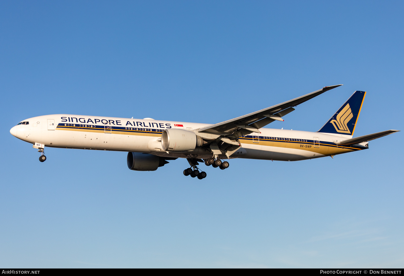 Aircraft Photo of 9V-SWP | Boeing 777-312/ER | Singapore Airlines | AirHistory.net #431180