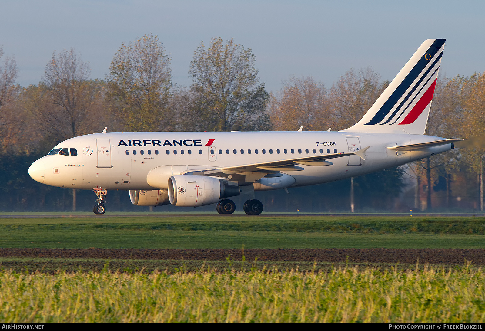 Aircraft Photo of F-GUGK | Airbus A318-111 | Air France | AirHistory.net #431182