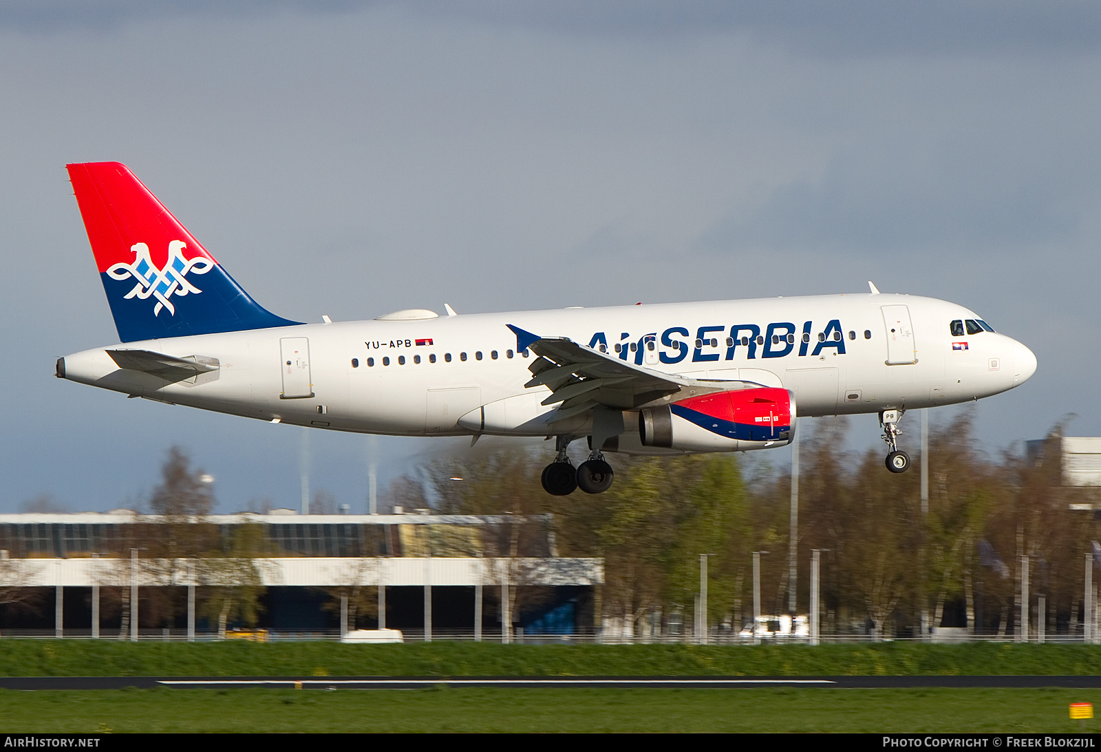 Aircraft Photo of YU-APB | Airbus A319-132 | Air Serbia | AirHistory.net #431188
