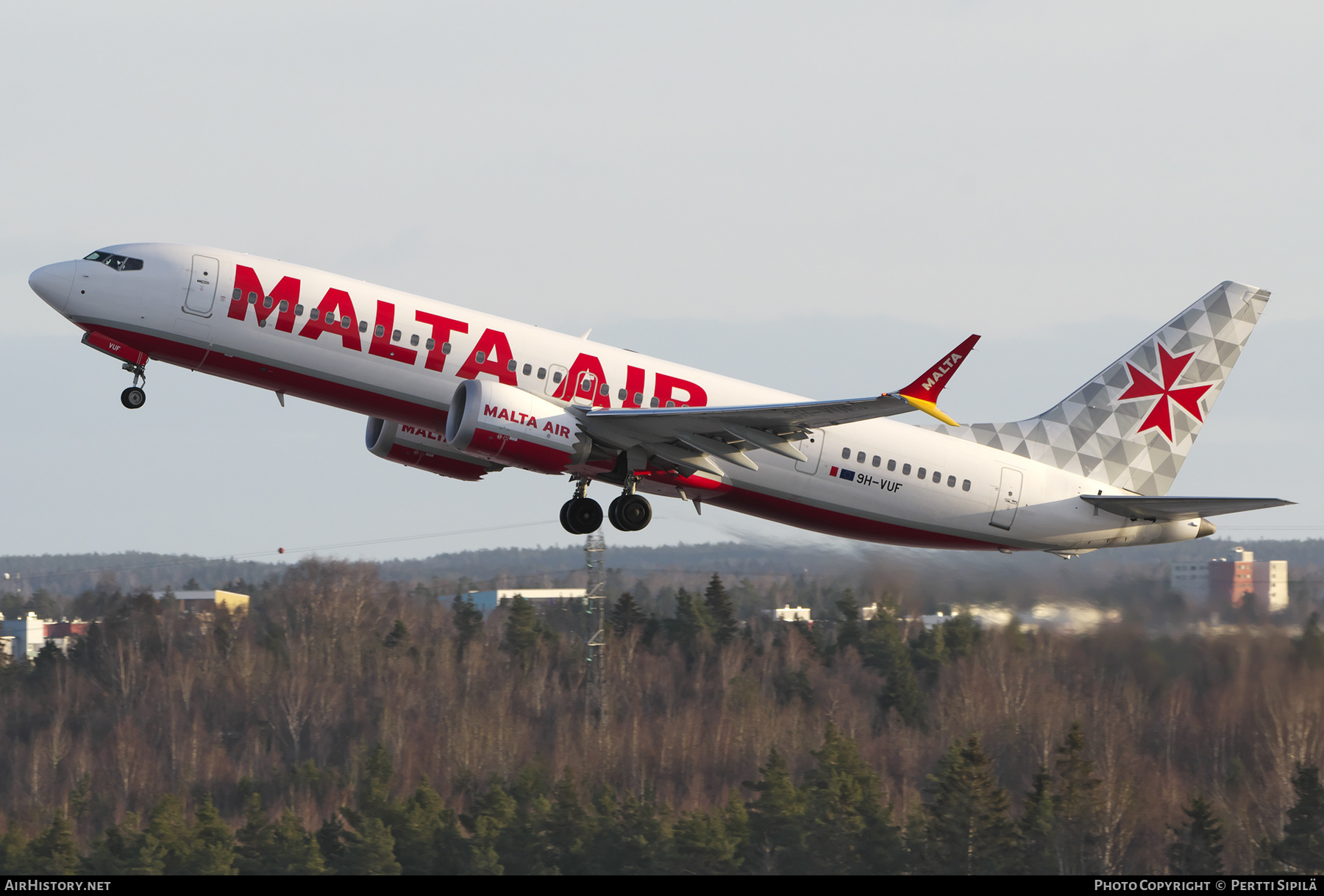Aircraft Photo of 9H-VUF | Boeing 737-8200 Max 200 | Malta Air | AirHistory.net #431223