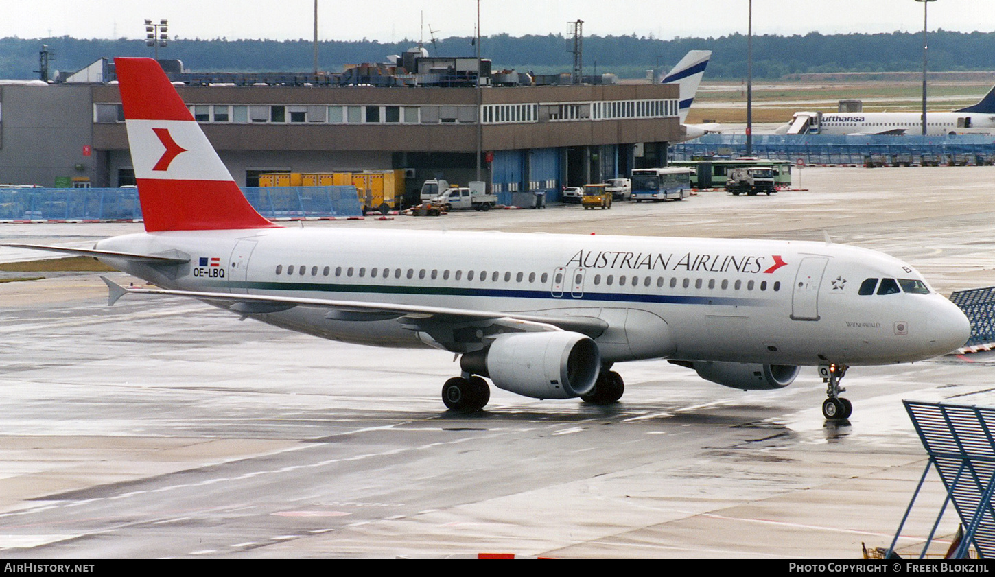 Aircraft Photo of OE-LBQ | Airbus A320-214 | Austrian Airlines | AirHistory.net #431249
