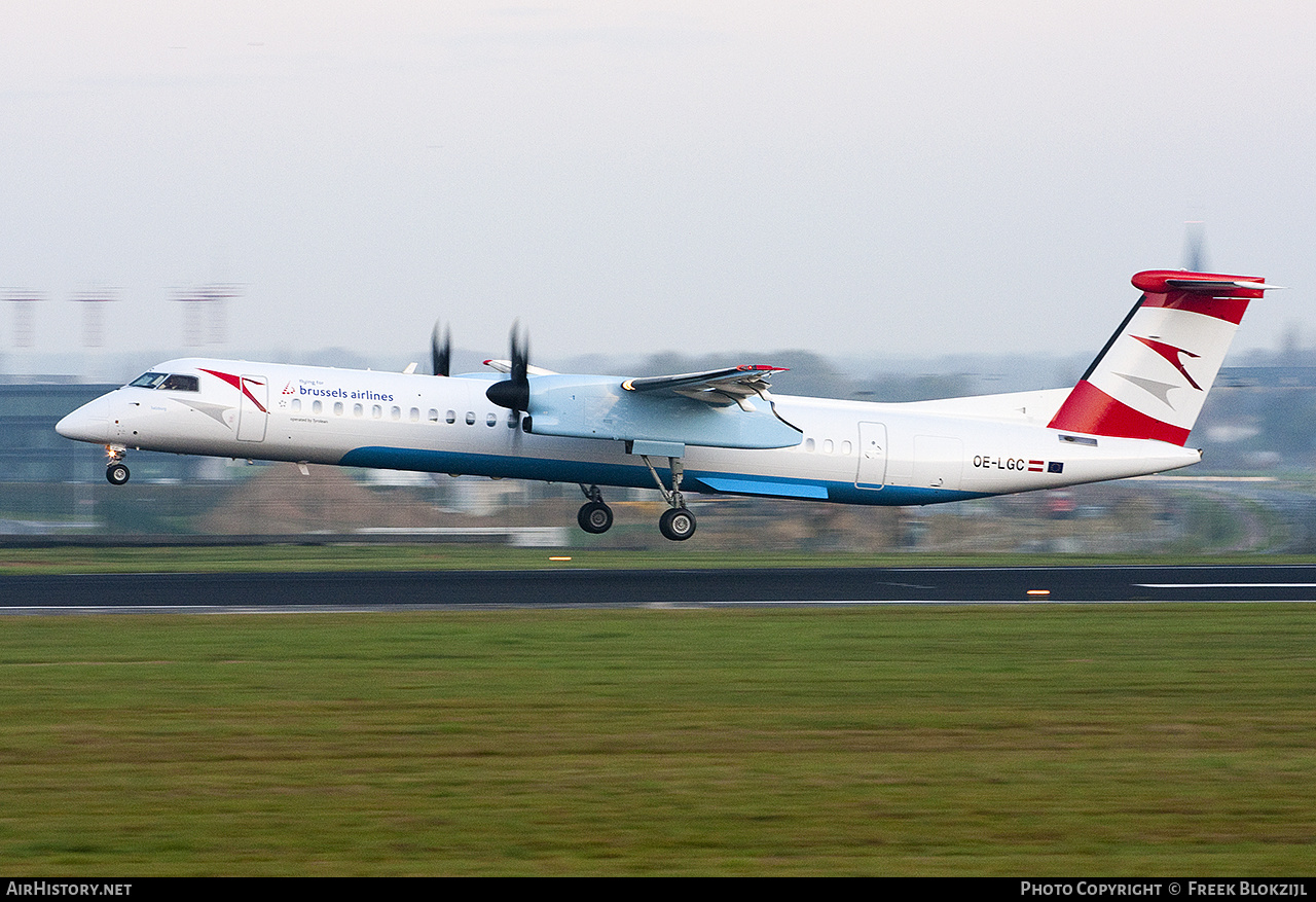 Aircraft Photo of OE-LGC | Bombardier DHC-8-402 Dash 8 | Brussels Airlines | AirHistory.net #431268