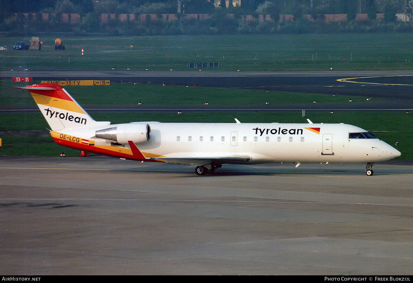 Aircraft Photo of OE-LCG | Canadair CRJ-200LR (CL-600-2B19) | Tyrolean Airways | AirHistory.net #431271