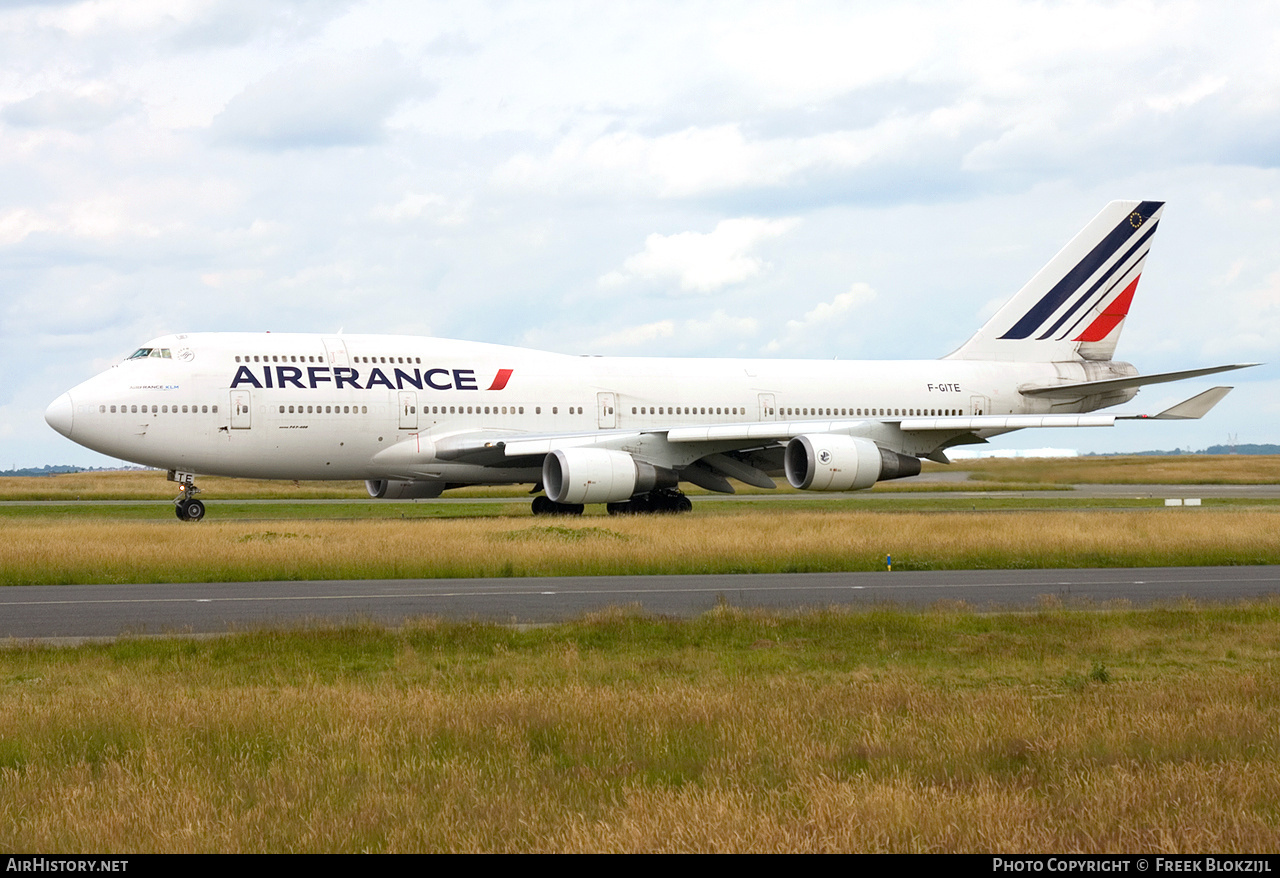Aircraft Photo of F-GITE | Boeing 747-428 | Air France | AirHistory.net #431274