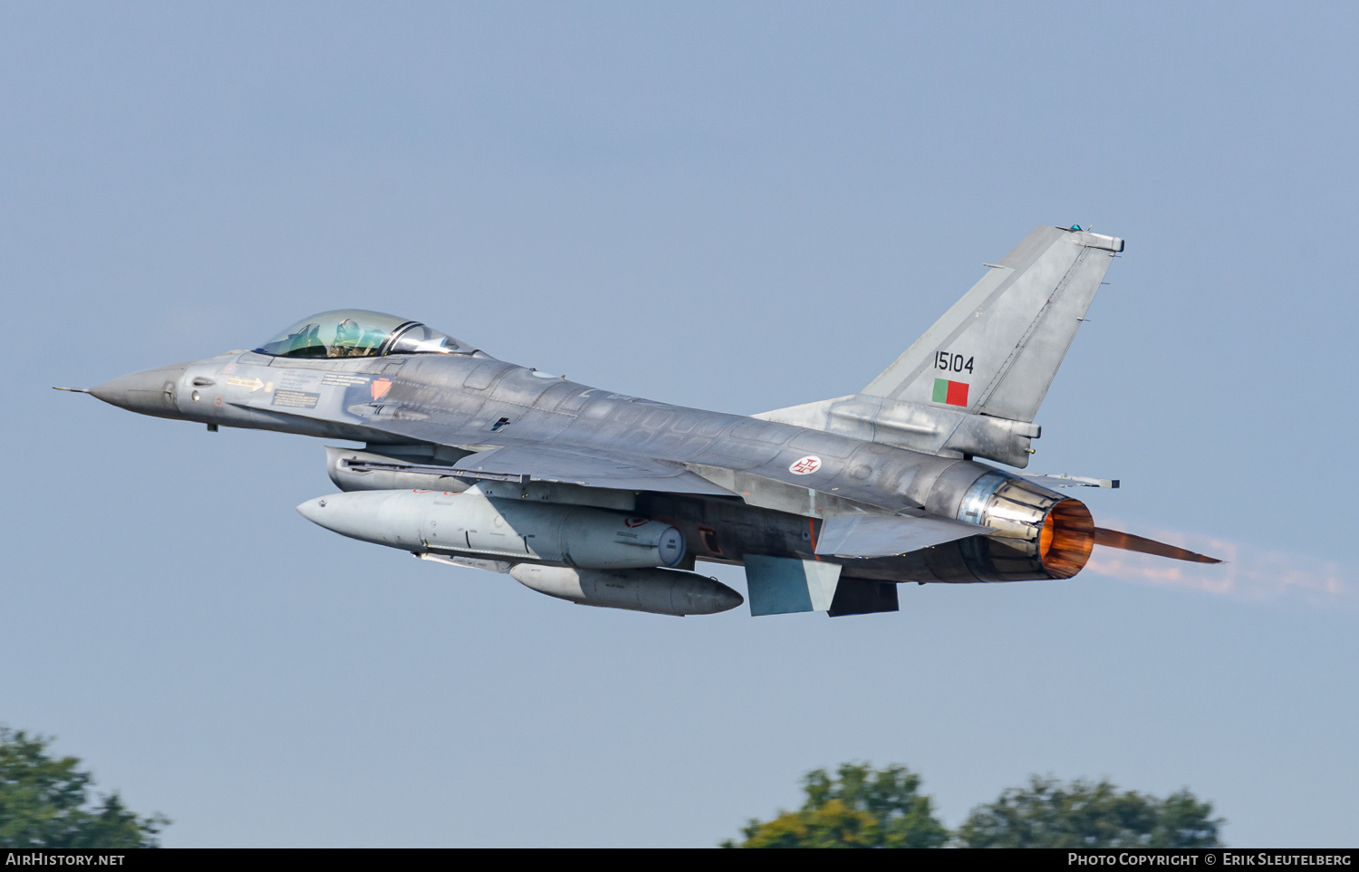 Aircraft Photo of 15104 | General Dynamics F-16AM Fighting Falcon | Portugal - Air Force | AirHistory.net #431278