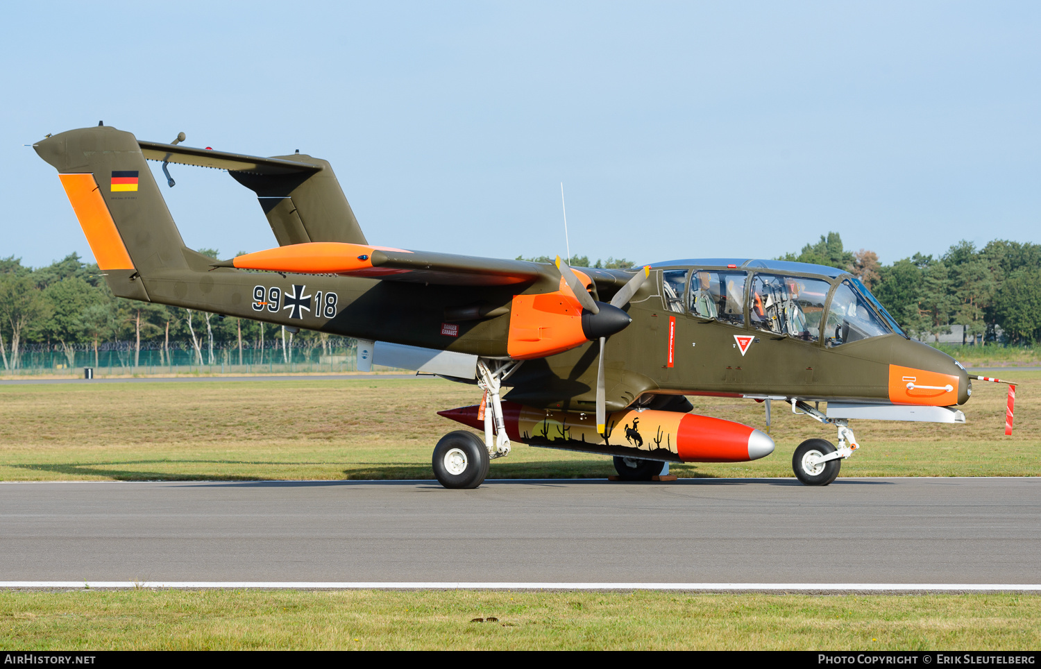 Aircraft Photo of G-ONAA / 9918 | North American Rockwell OV-10B Bronco | Germany - Air Force | AirHistory.net #431281